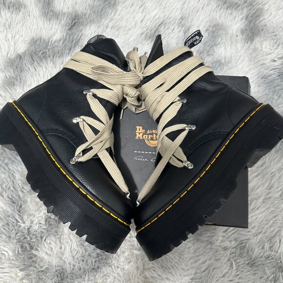 Rick Owens and Dr. Martin black boots - Picture 3 of 5